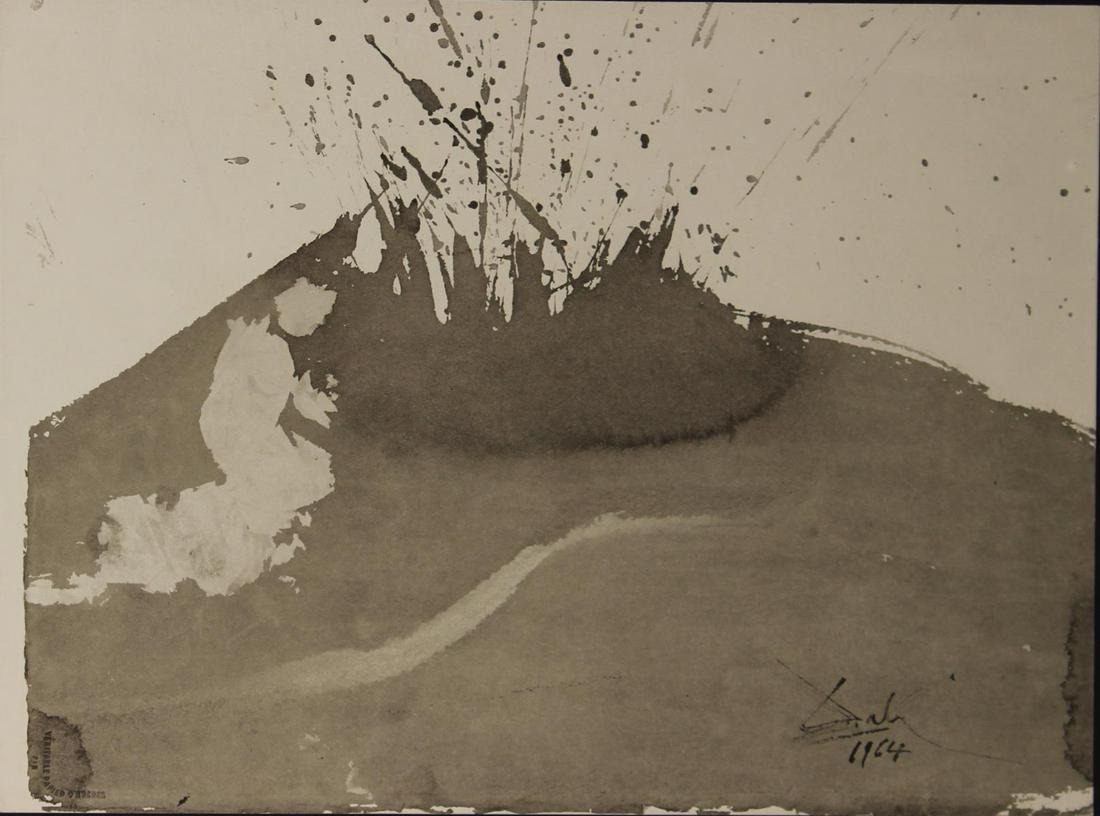 Salvador Dali - Angelus Excussit Flammamignis Daniel: Artist: Salvador Dali Title: Angelus Excussit Flammamignis Daniel Year: 1969 Dimensions: 13.75in. by 19in. Edition: From the rare limited edition Publisher: Riz