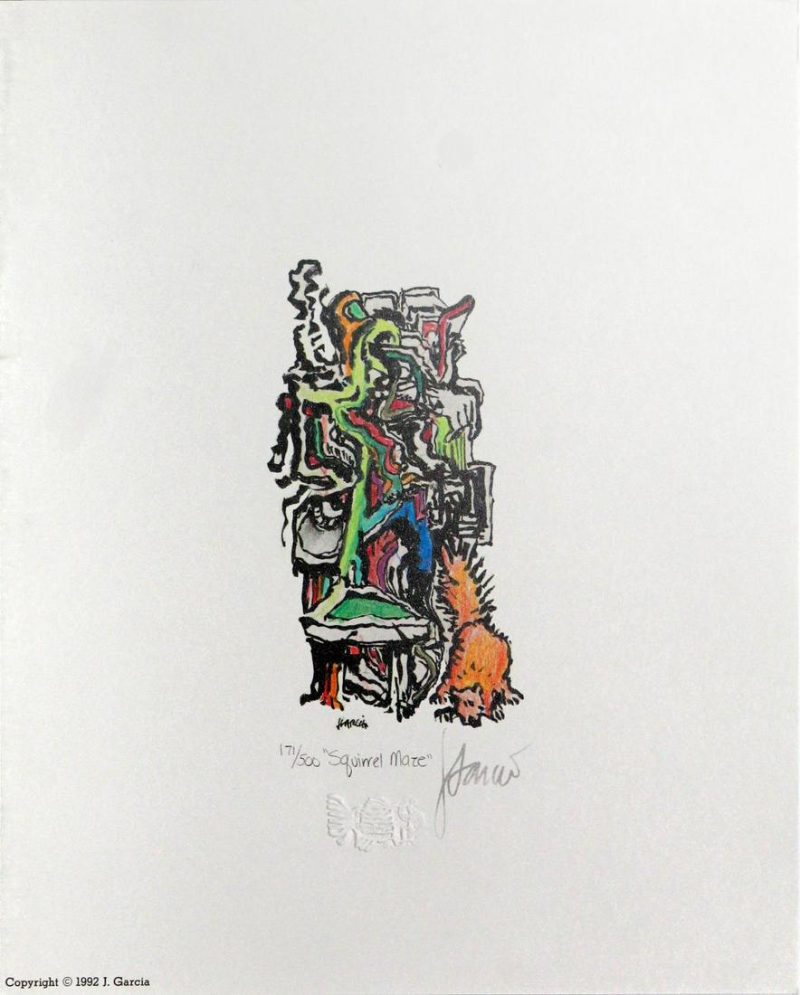 Jerry Garcia - Squirrel Maze (1 of 1)