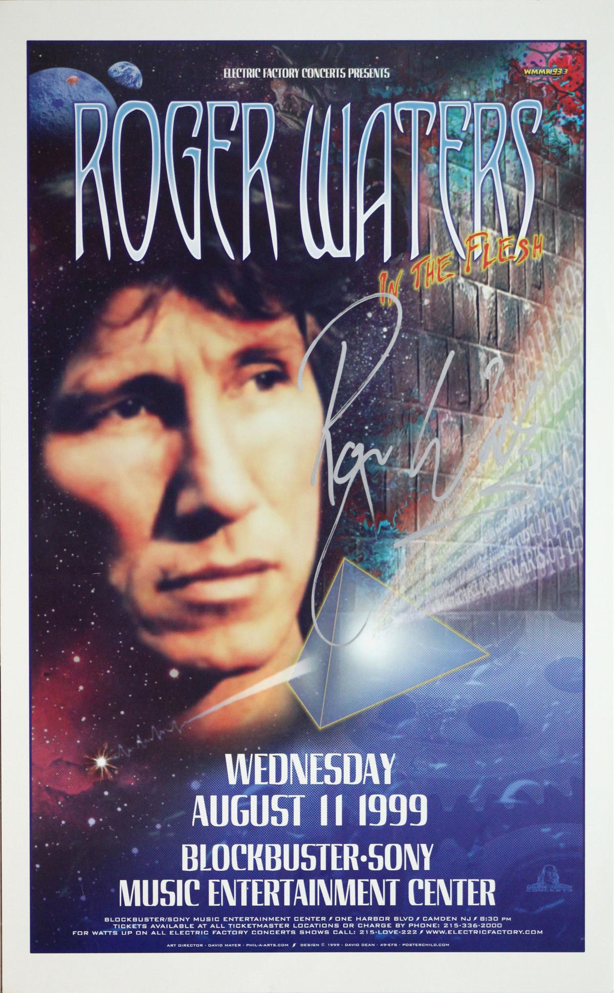 Roger Waters - Hand Signed Tour Poster (1 of 2)