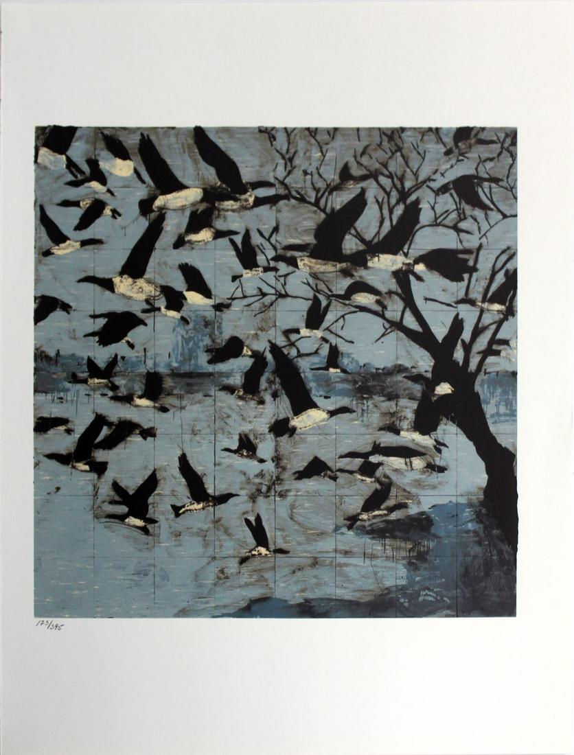 Donald Sultan - Untitled from "Visual Poetics": Artist: Donald Sultan Title: Untitled from "Visual Poetics" Year: 1998 Dimensions: 22in. by 17in. Edition: From the limited edition of 395 Publisher: