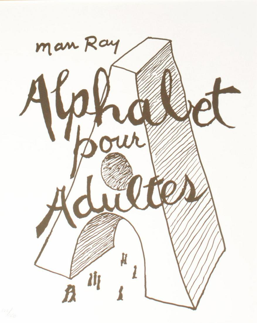 Man Ray - Alphabet for Adults (Cover) (1 of 1)