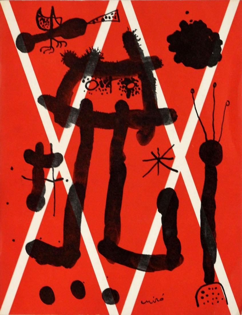 Joan Miro - Untitled from "XXeme Siecle No. 4" (1 of 1)
