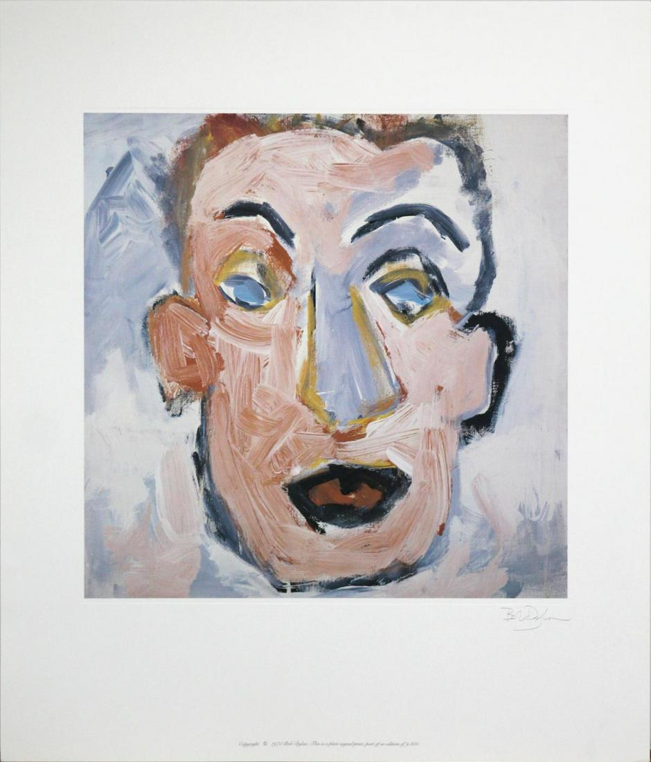 Bob Dylan - Self Portrait Album Art with Facsimile (1 of 3)