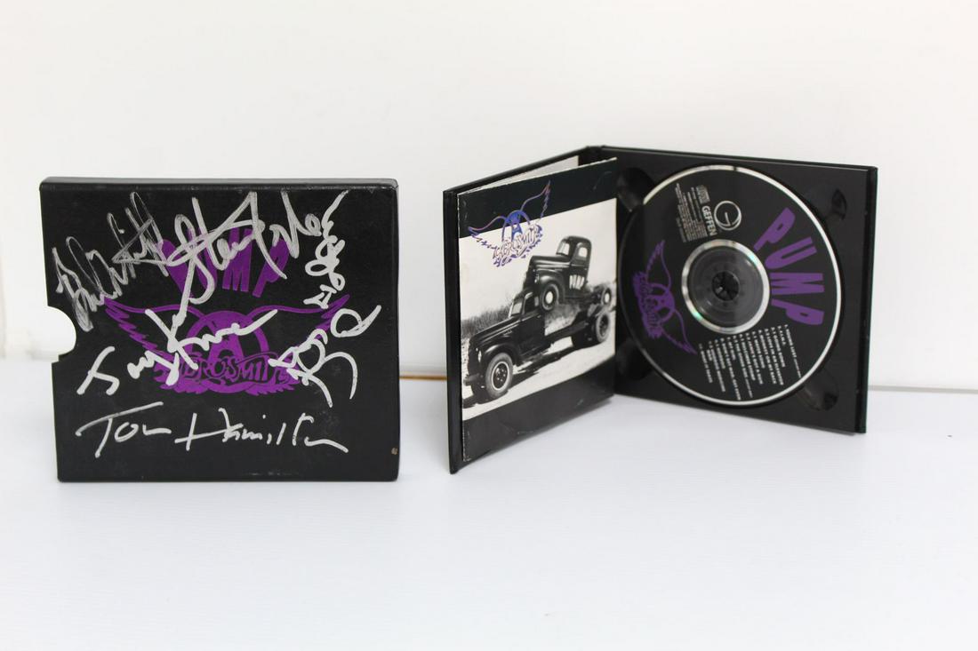 Aerosmith - Pump - Hand Signed CD (1 of 3)