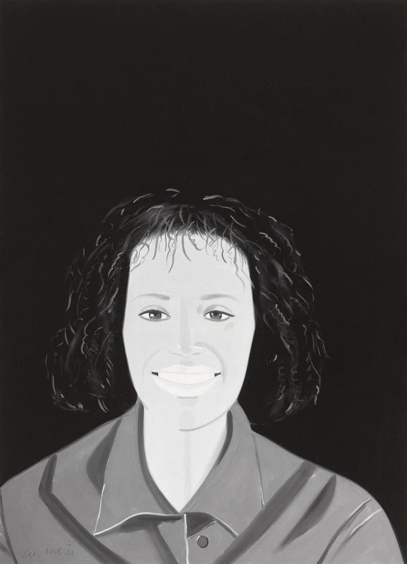 Alex Katz - Lysa: Artist: Alex Katz Title: Lysa Year: 2017 Dimensions: 30in. by 21 1/2in. Edition: 7 from the rare limited edition of 30 Publisher: Lococo Fine Art Publisher St. Louis Missou