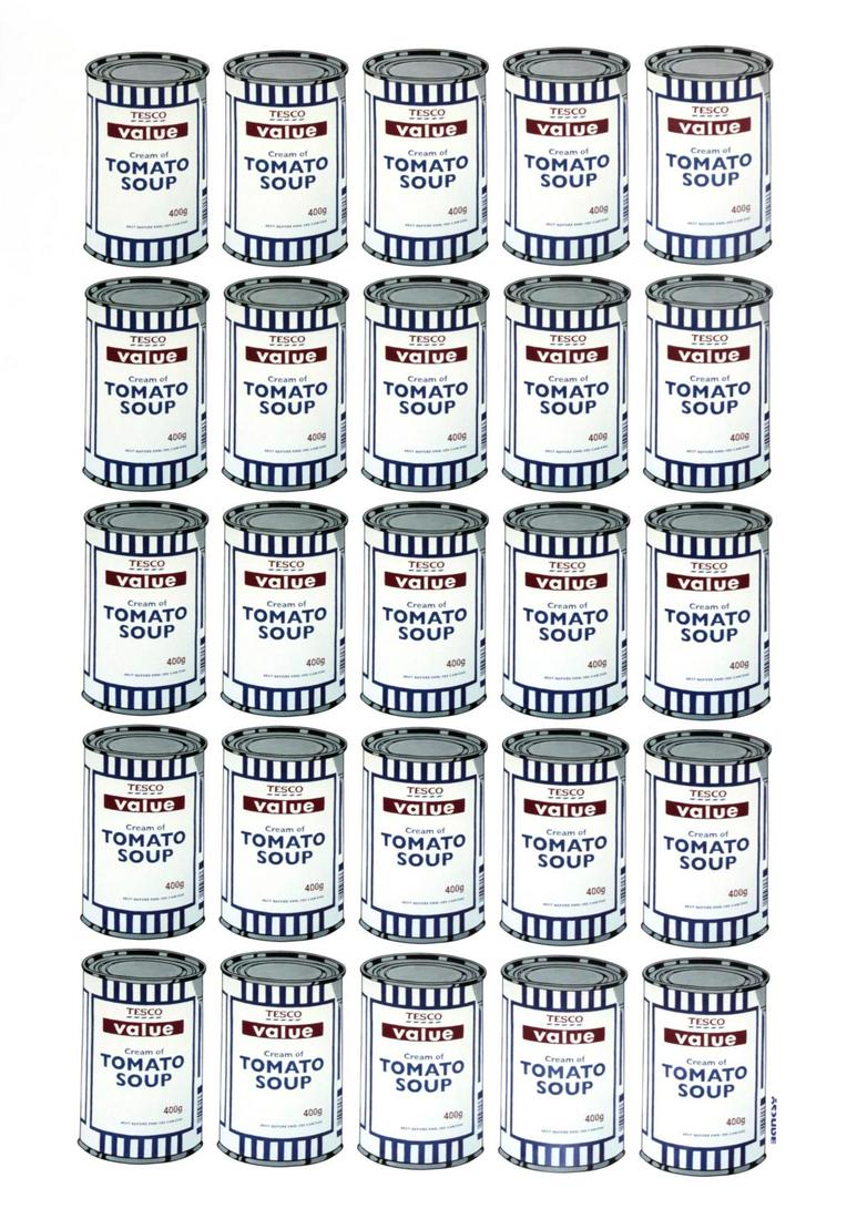 BANKSY - Soup Can (1 of 1)