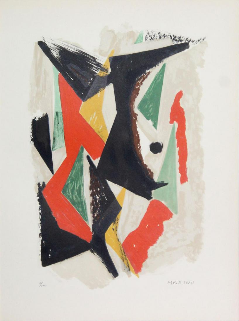Marino Marini - Untitled: Artist: Marino Marini Title: Untitled Year: 1959 Dimensions: 15 1/2in. by 11 3/4in. Weight: 0 Edition: From the rare limited edtion of 200 Publisher: