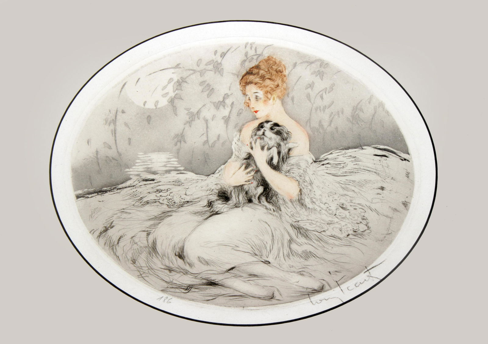 Louis Icart - Contentment (1 of 1)