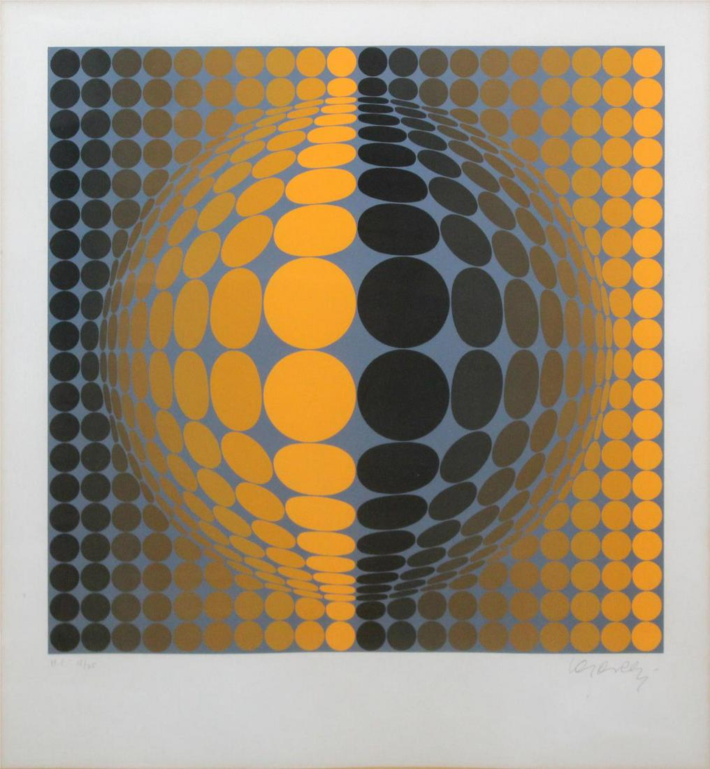 Victor Vasarely - Untitled (1 of 3)