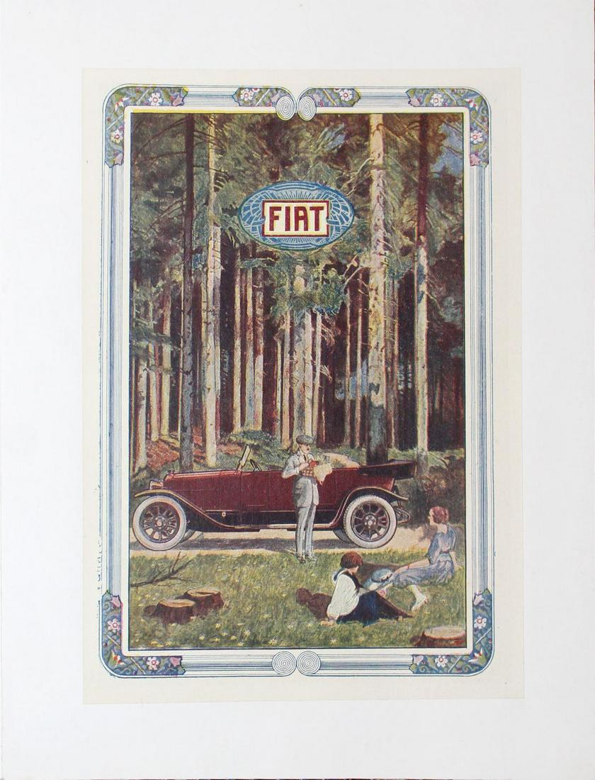Vintage Poster - Fiat Ad (1 of 1)