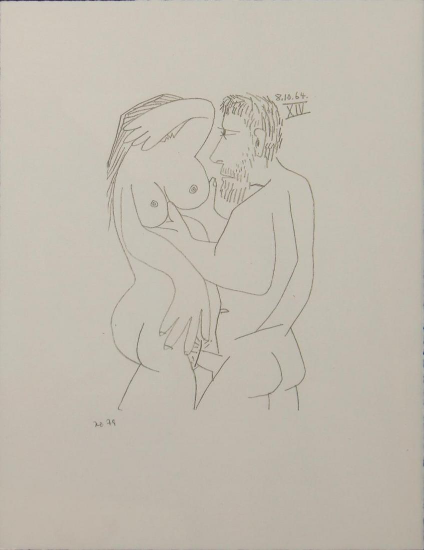 Pablo Picasso (After) - Untitled (8.10.64 XIV) (1 of 1)