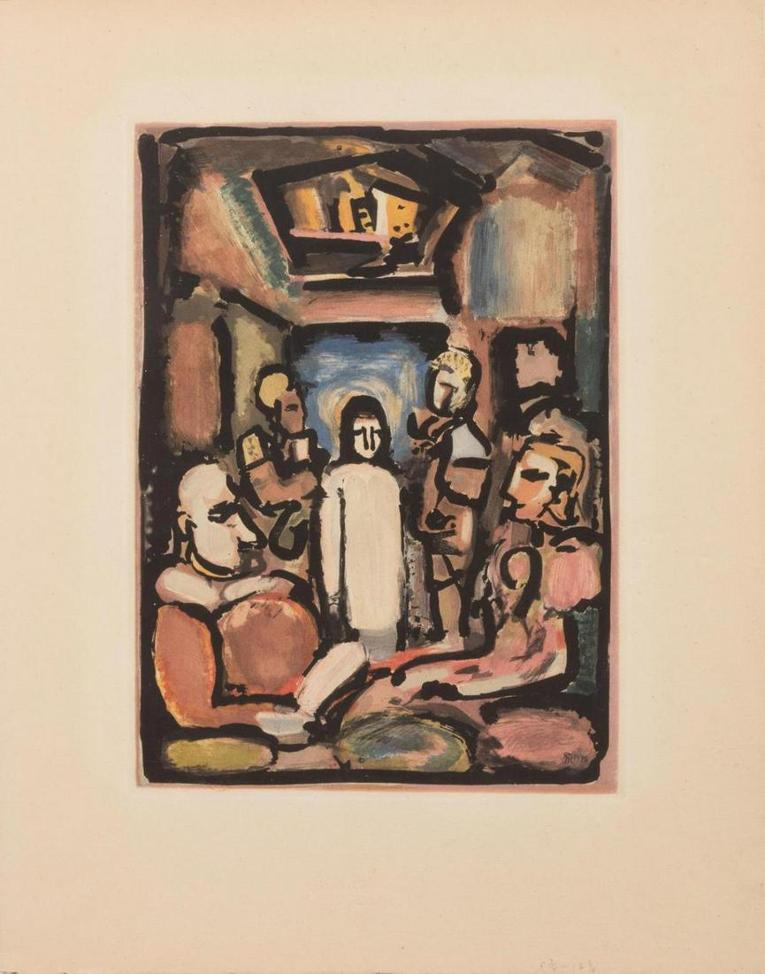 Georges Rouault - Christ et Mammon (1 of 1)