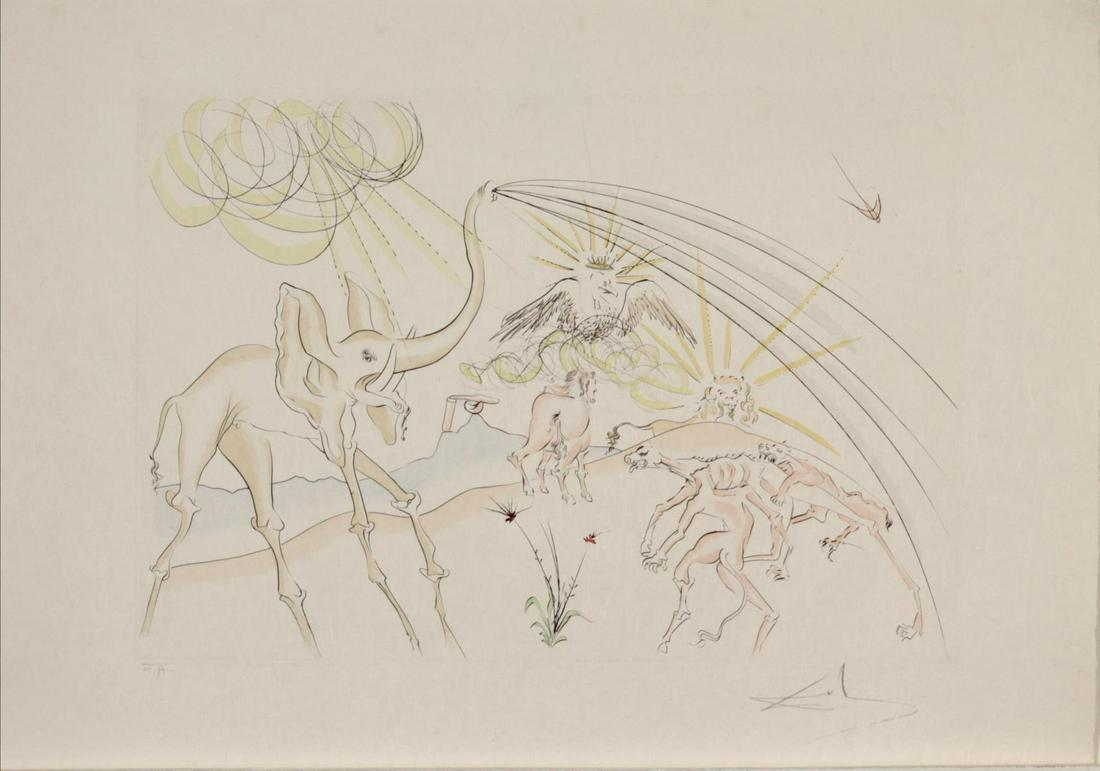 Salvador Dali - Les Animux Malades de la Peste (1 of 3)