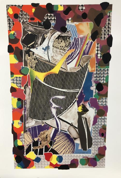 Frank Stella - The Monsterous Picture of Whales: Artist: Frank Stella Title: The Monsterous Picture of Whales Year: 1993 Dimensions: 11 1/2in. by 8 7/8in. Edition: From the rare limited edition Publisher: Tyle