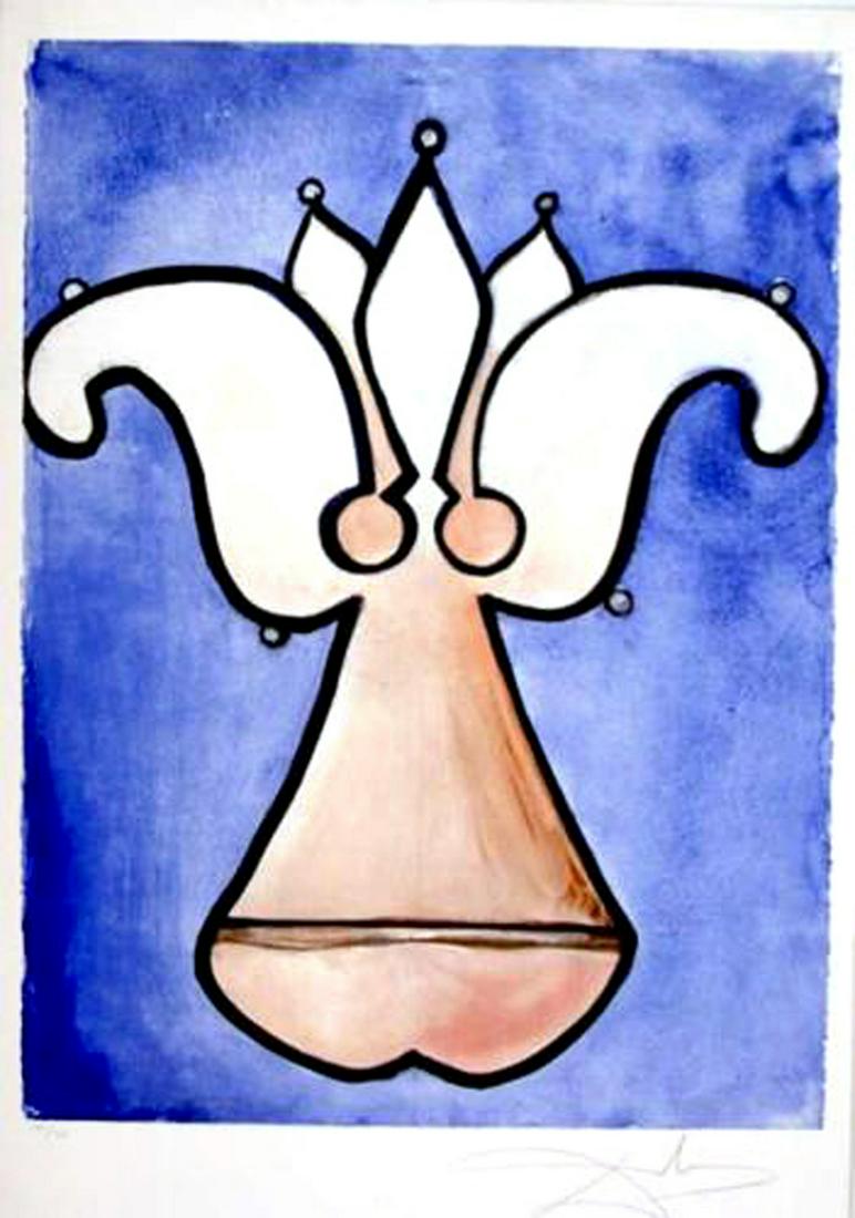 Salvador Dali - Lys (Anamorphoses) (1 of 2)