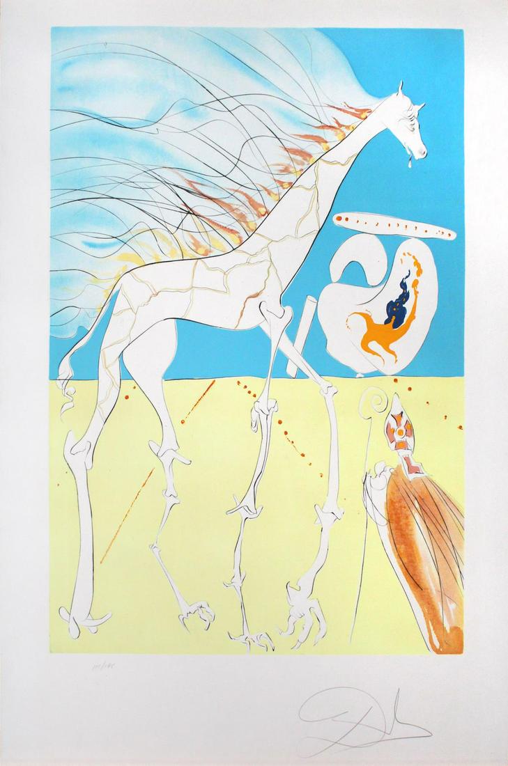 Salvador Dali - Girafe Saturnienne (1 of 2)