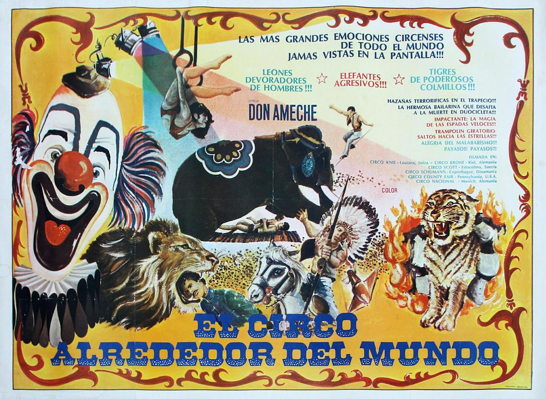 Vintage Poster - Antique Argentinian Circus Poster (1 of 1)