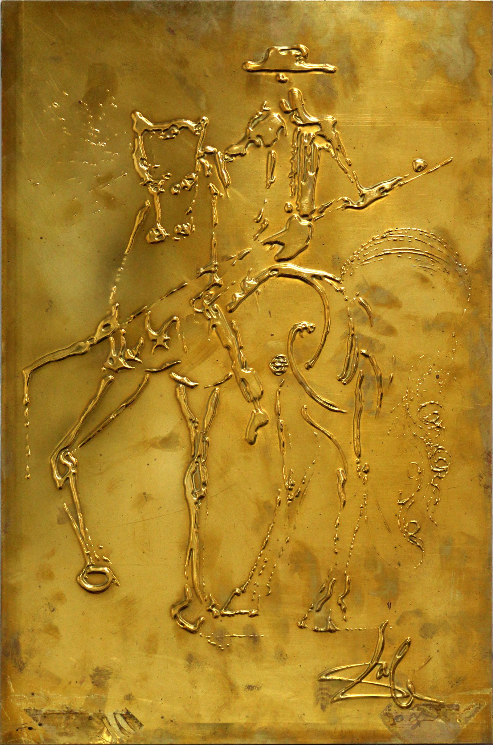 Salvador Dali - Cover Plate from "Les Chevaux de Dali" (1 of 1)