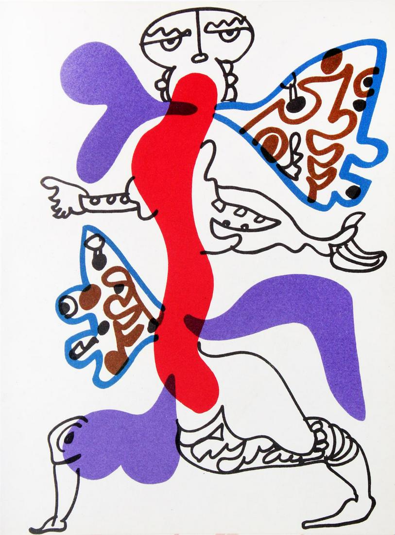 Charles Lapicque - Apocalypse: Artist: Charles Lapicque Title: Apocalypse Year: 1974 Dimensions: 12.21in. by 9.26in. Edition: From the rare limited edition Publisher: Mourlot Suite