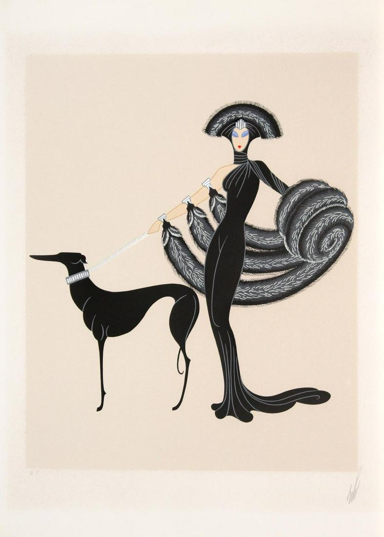 Erte  - Symphony in Black (1 of 1)