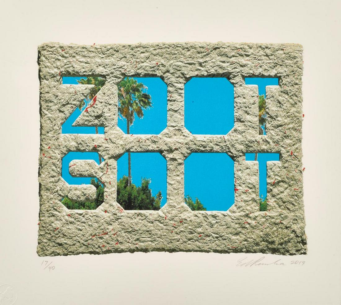 Ed Ruscha - Zoot Soot (Dedicated to the memory of (1 of 1)
