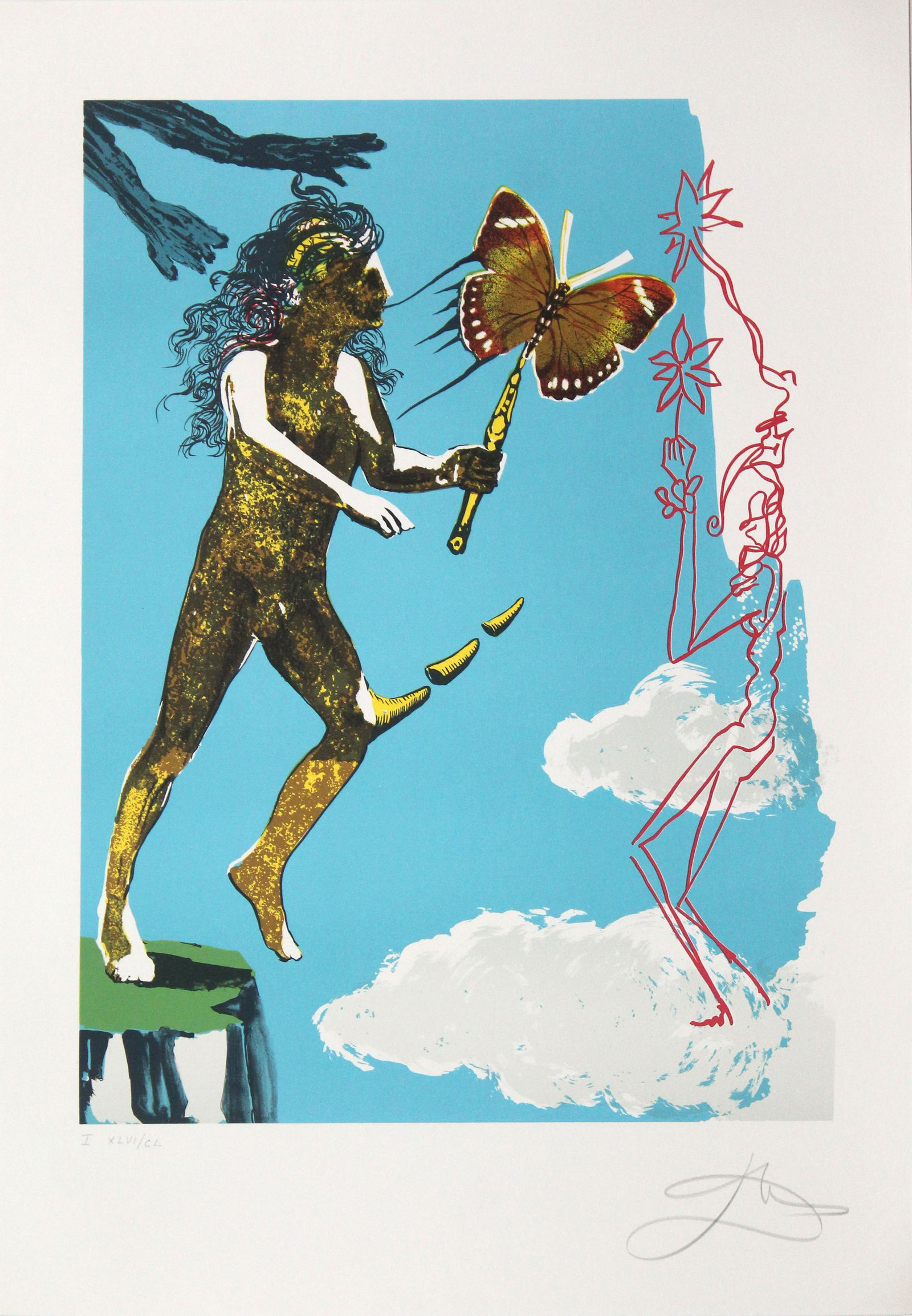 Salvador Dali - Magic Butterfly (1 of 1)