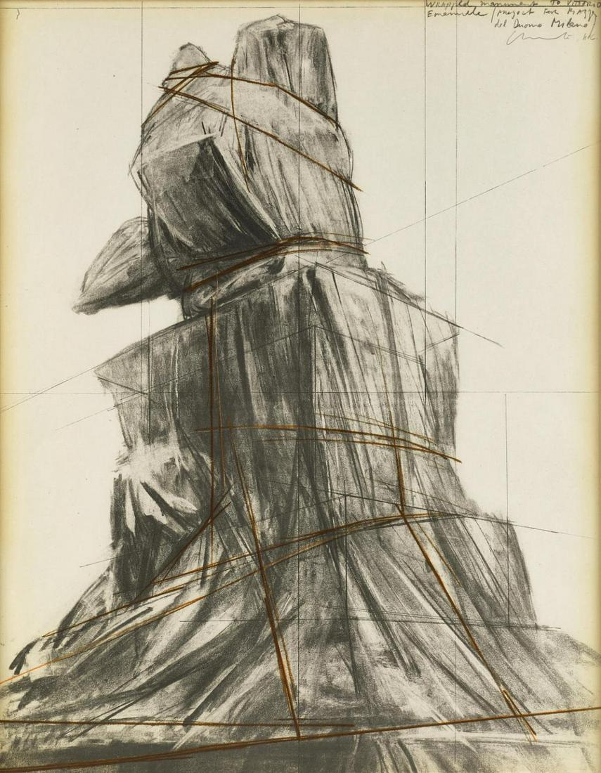 Christo - Wrapped Monument to Vittorio Emanuele (1 of 1)