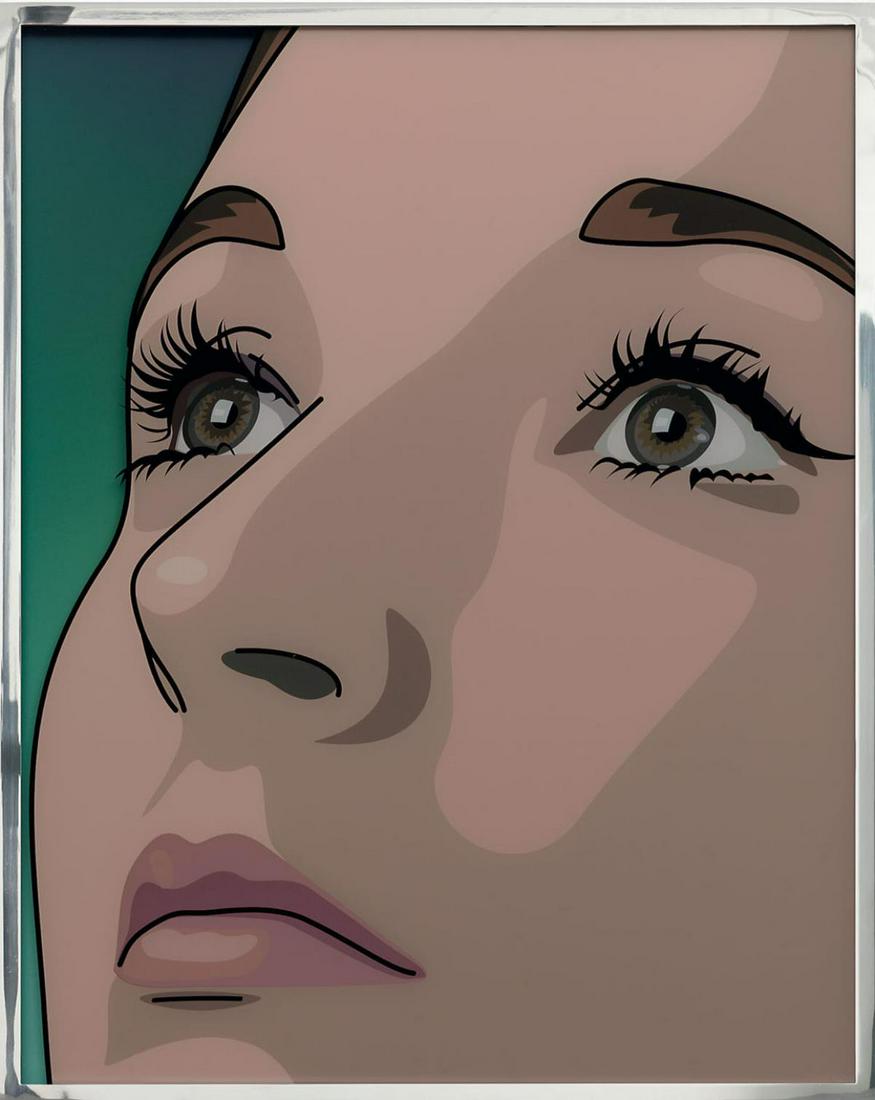 Julian Opie - Elena and Cressie Get Ready for the Party (1 of 1)