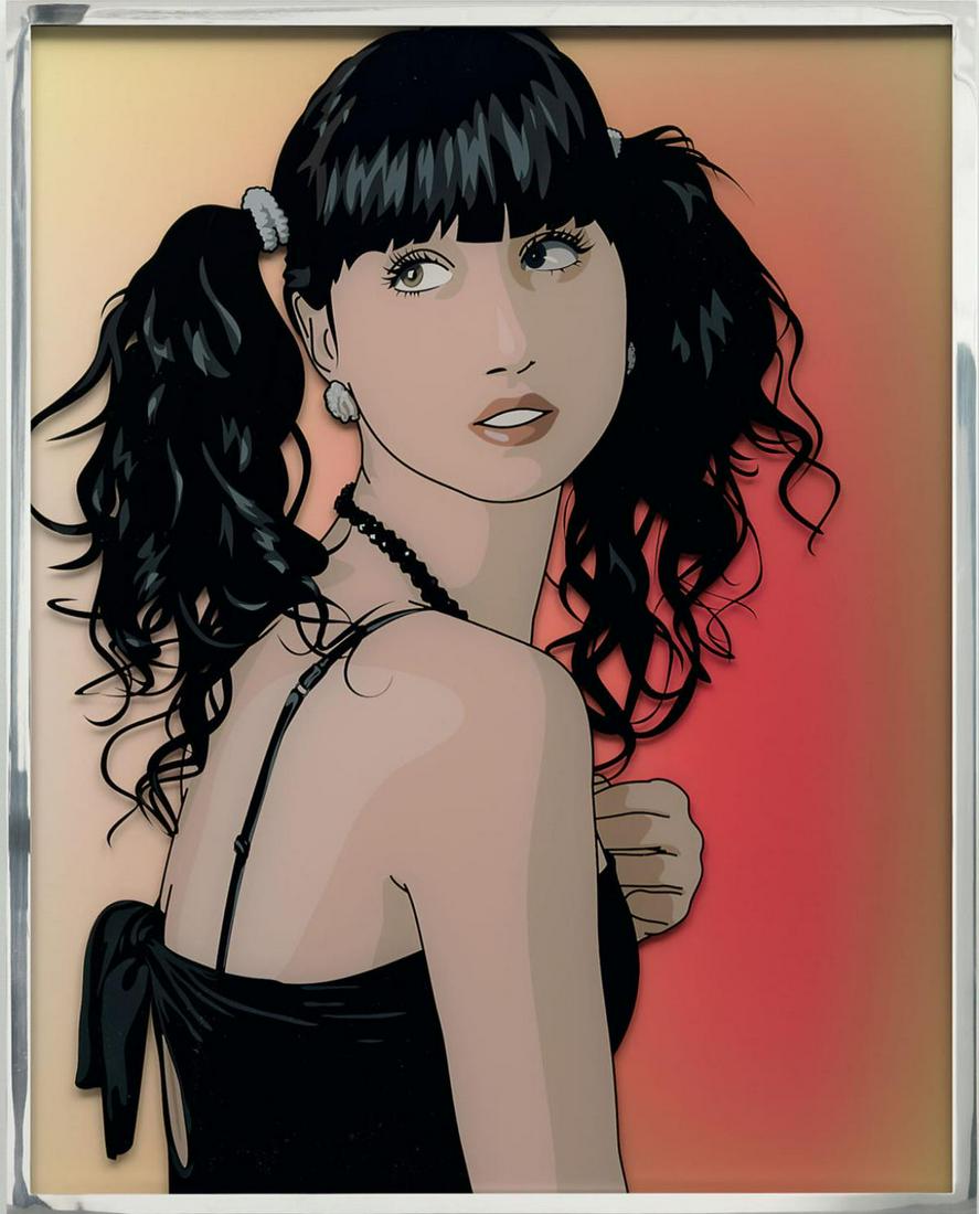 Julian Opie - Elena and Cressie Get Ready for the Party (1 of 1)