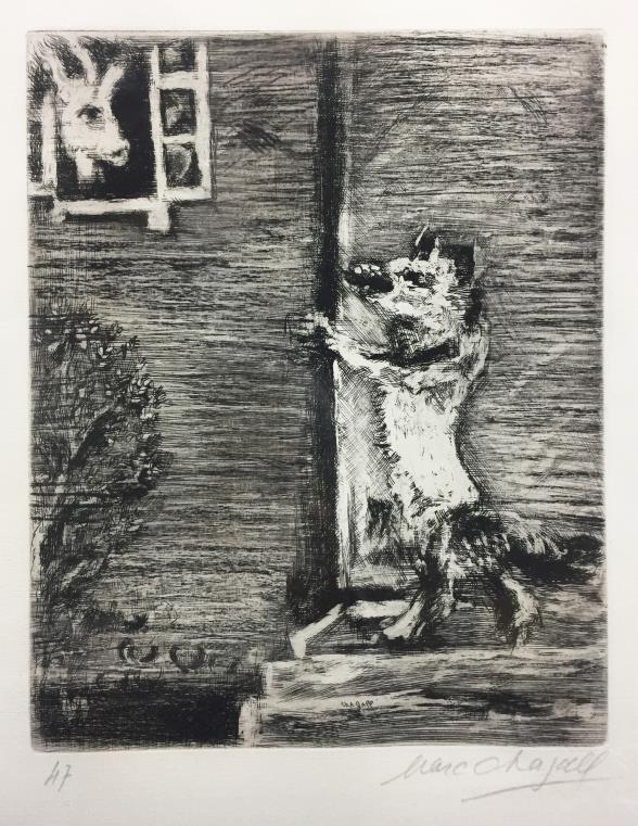 Marc Chagall - The Wolf The Goat and The Kid (1 of 3)