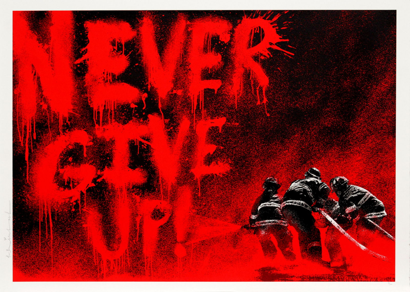 Mr. Brainwash - Superheroes (Red) (1 of 3)