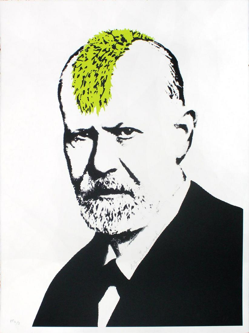 Mr. Brainwash - Victory of Mind: Artist: Mr. Brainwash Title: Victory of Mind Year: 2019 Dimensions: 30in. by 22in. Edition: Printers proof aside from the rare limited edition of 50 Medium: Ori