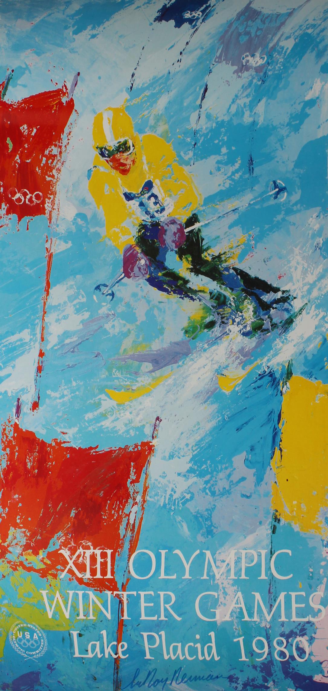 LeRoy Neiman - 1980 Winter Olympics (1 of 1)