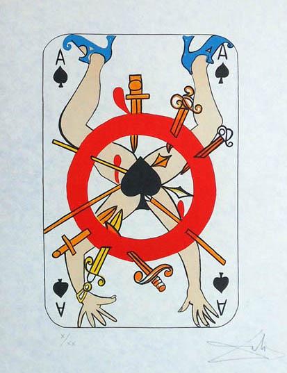Salvador Dali - Ace of Spades (1 of 1)