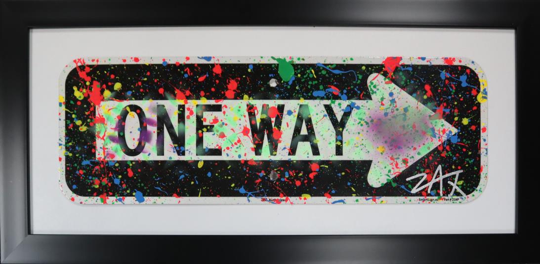 E.M Zax - One Way Splatter (1 of 4)