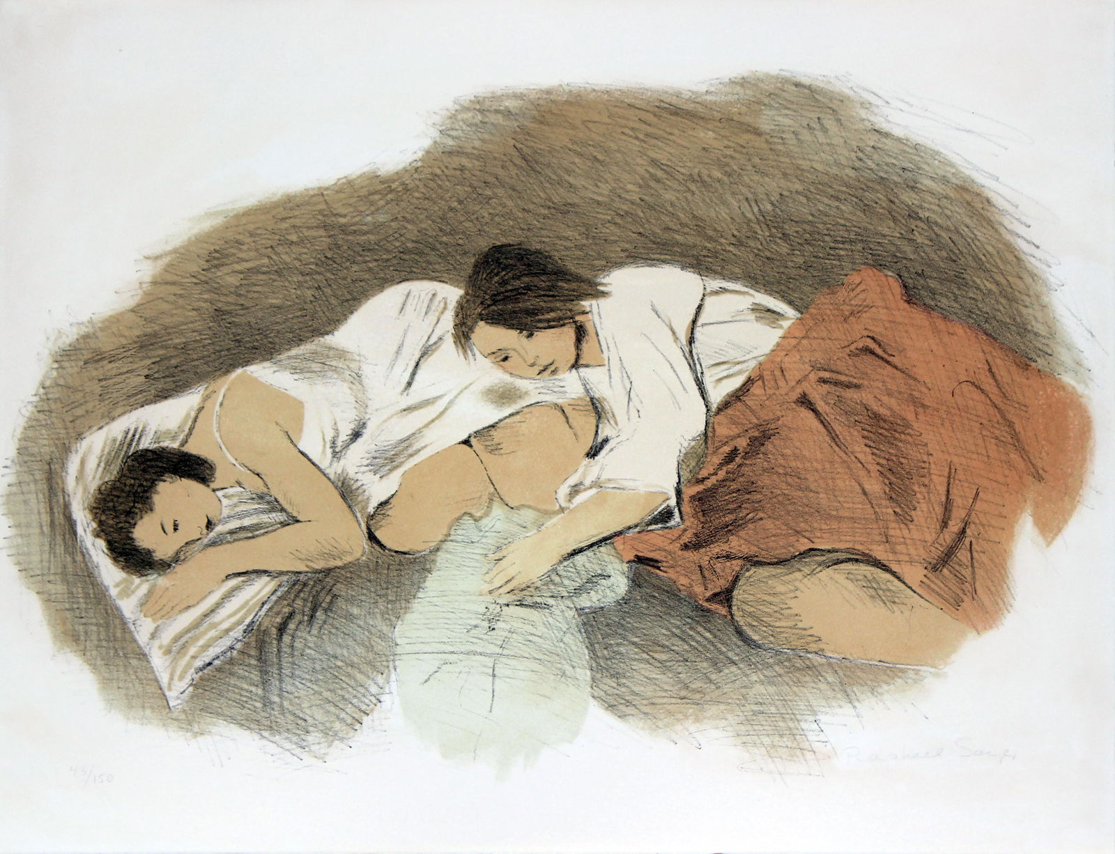 Raphael Soyer - Two Sleeping Women (1 of 1)
