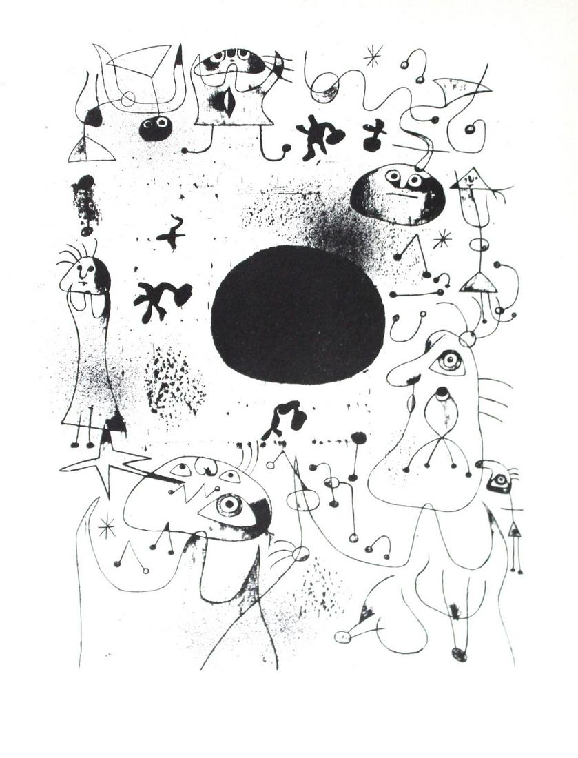 Joan Miro - Lithograph III (1 of 1)