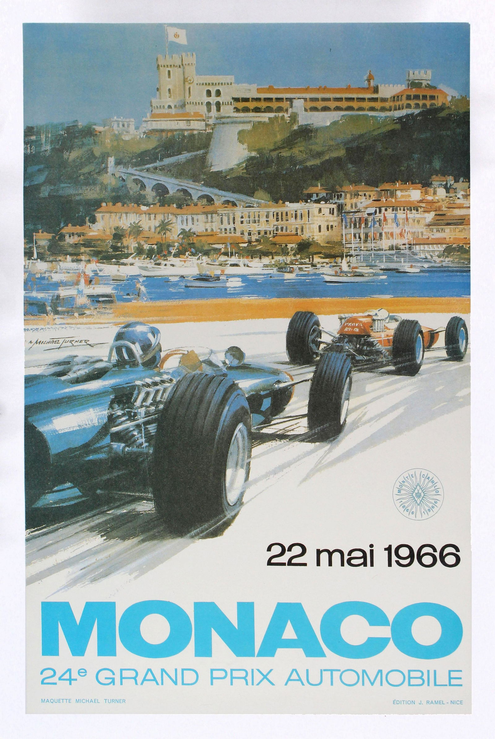 Vintage Poster - Monaco Grand Prix (1 of 1)