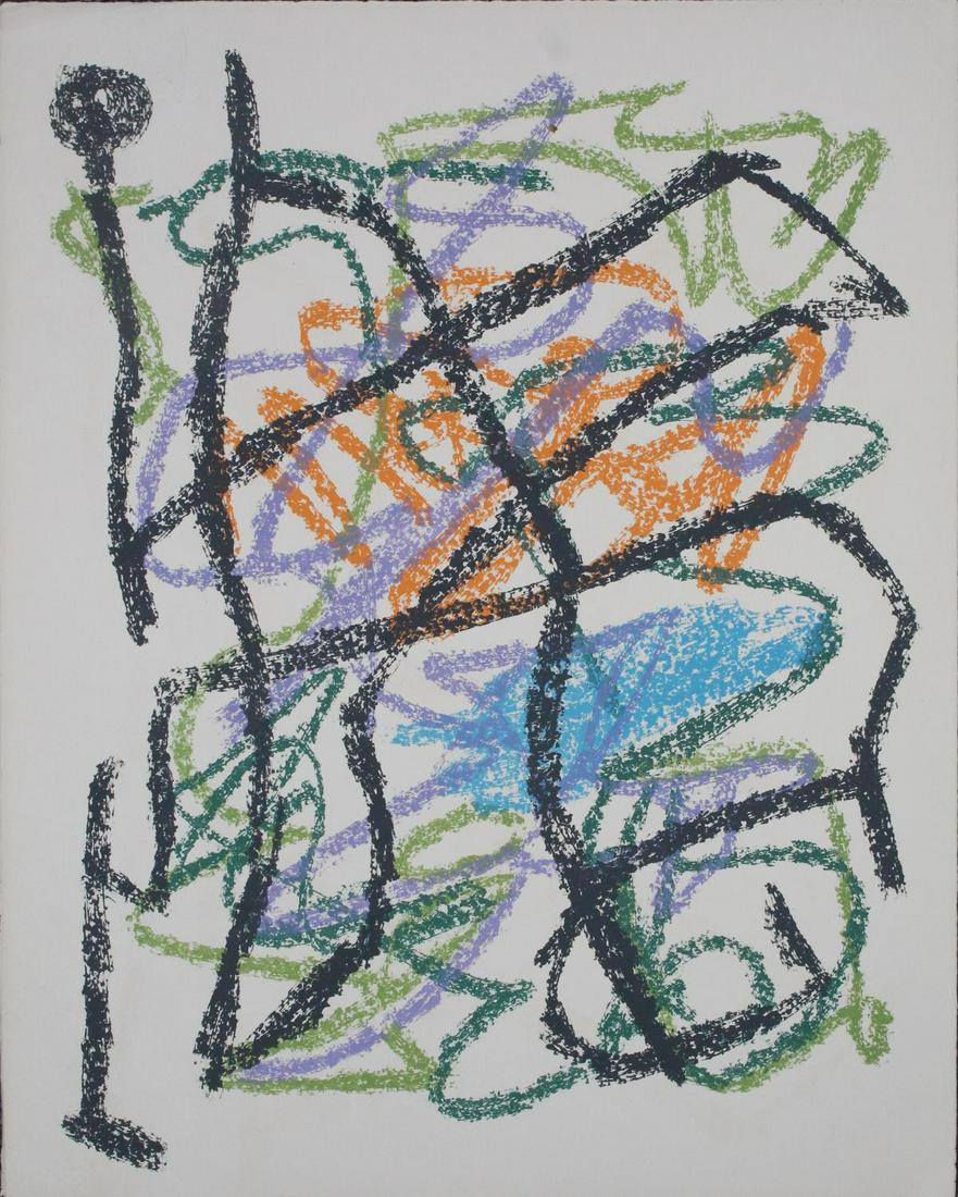 Joan Miro - Untitled from "Je travaille comme un (1 of 1)