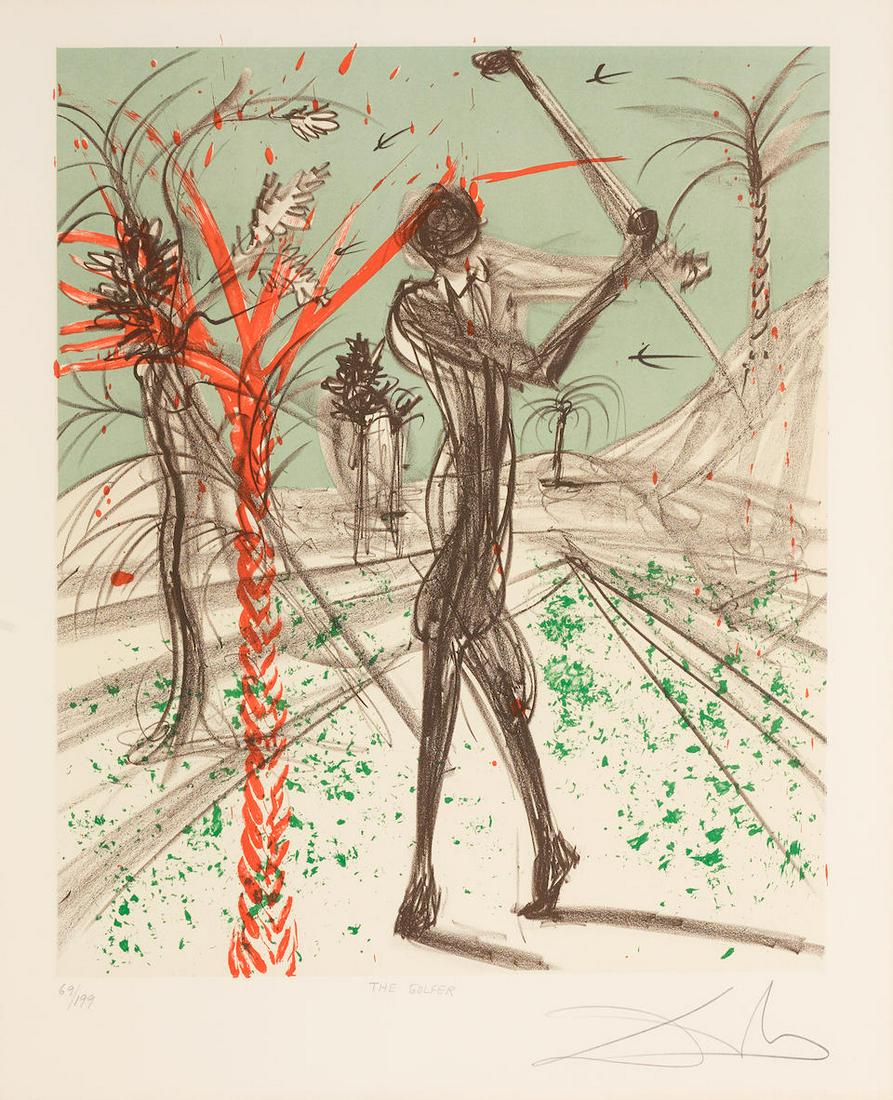 Salvador Dali - The Golfer (1 of 1)