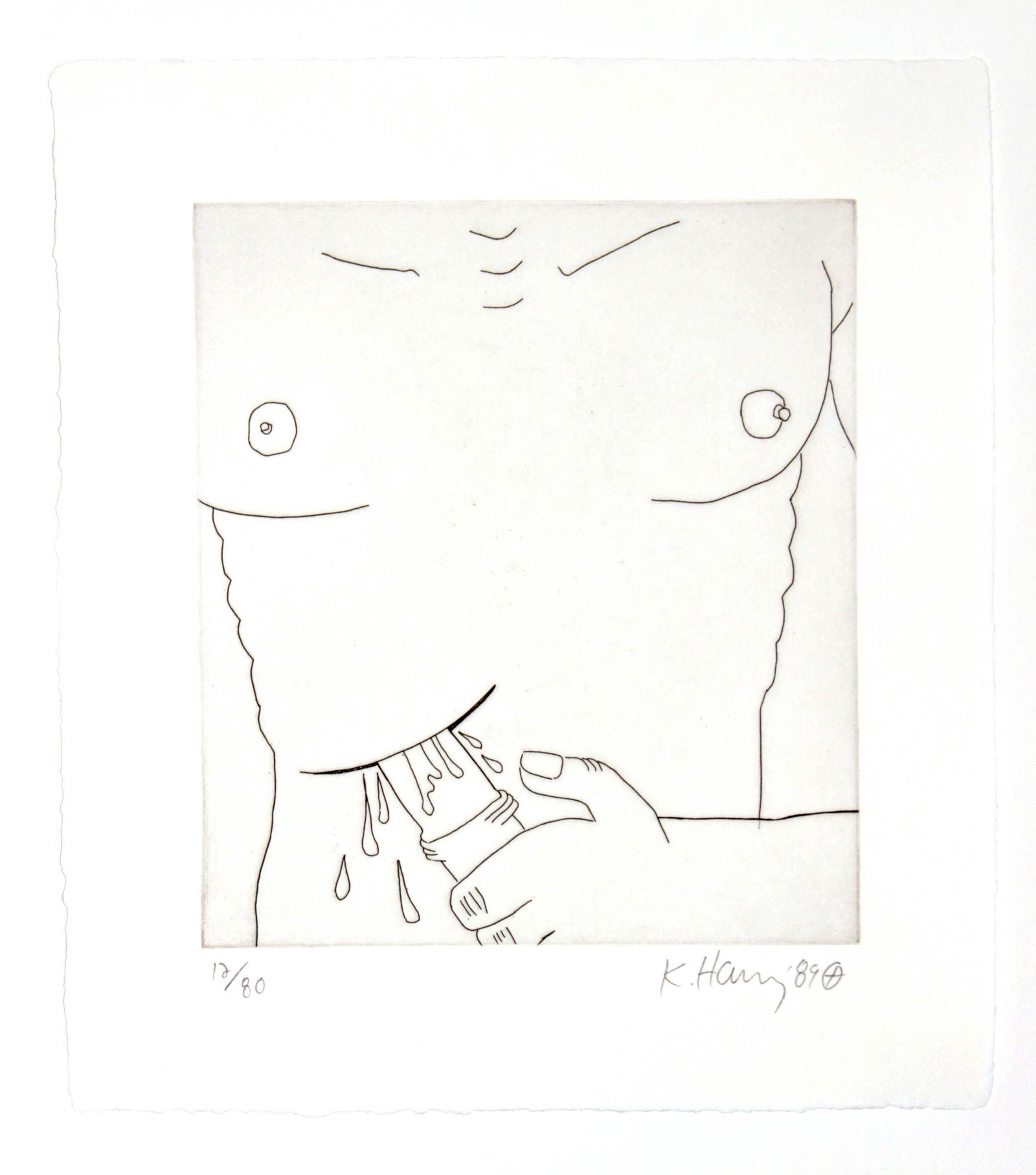 Keith Haring - Untitled from "The Valley" (1 of 2)