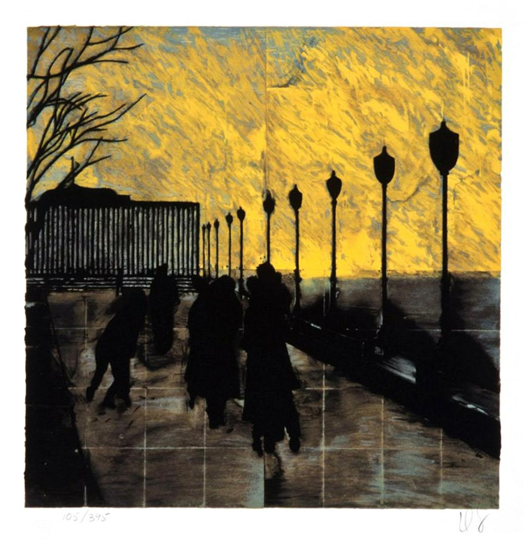 Donald Sultan - Untitled from "Visual Poetics" (1 of 1)