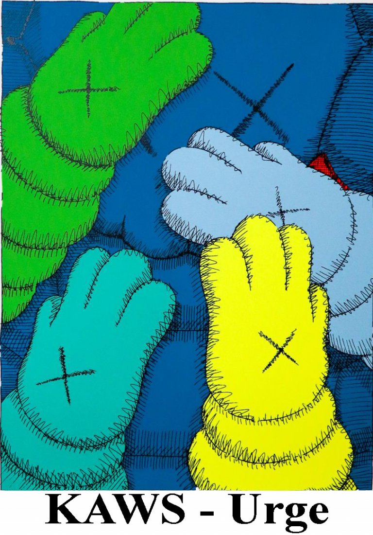 KAWS - Untitled I (Urge) (1 of 2)