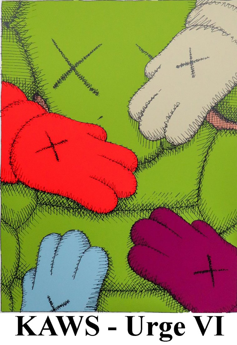 KAWS - Untitled VI (Urge) (1 of 2)