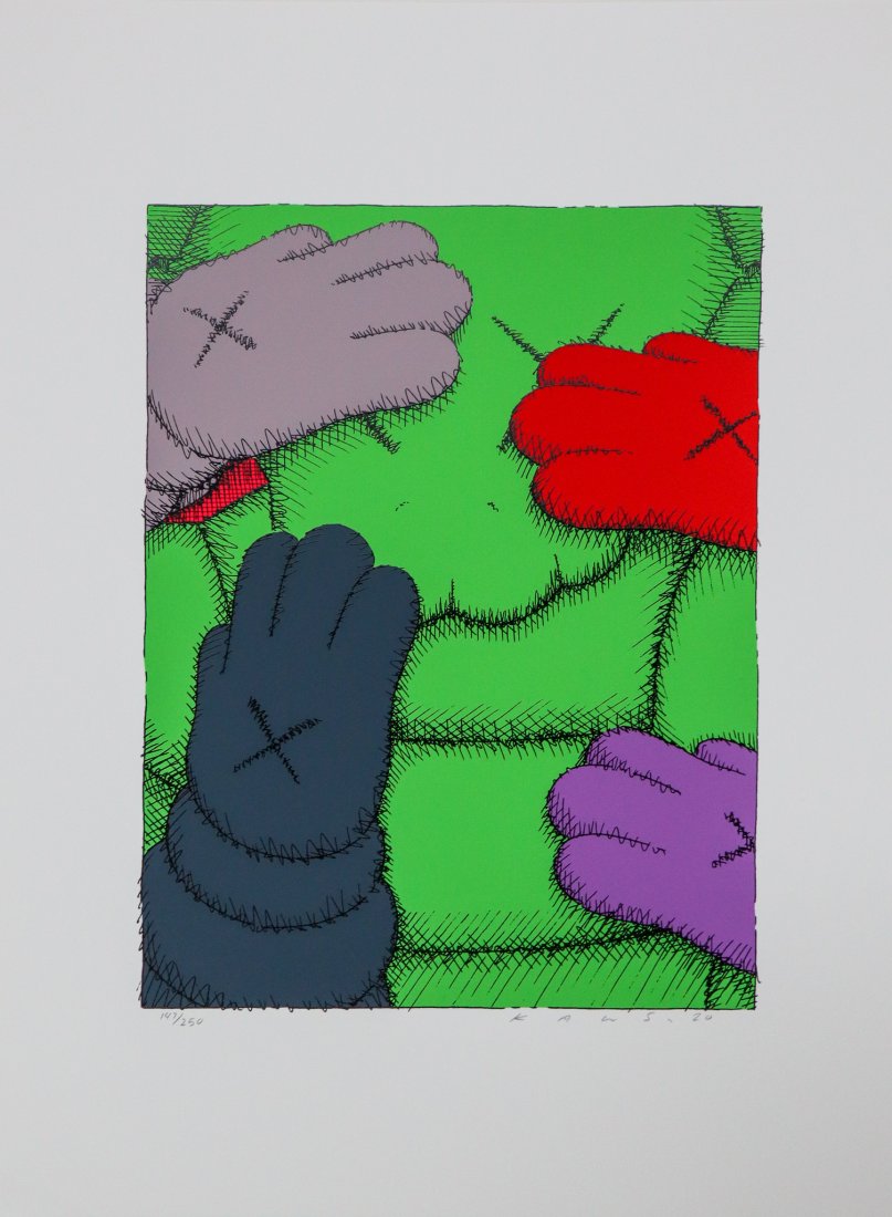 KAWS - Untitled III (Urge): Artist: KAWS Title: Untitled III (Urge) Year: 2020 Dimensions: 17 1/2in. by 12in. Edition: From the Rare Limited Edition of 250 Suite: Urge