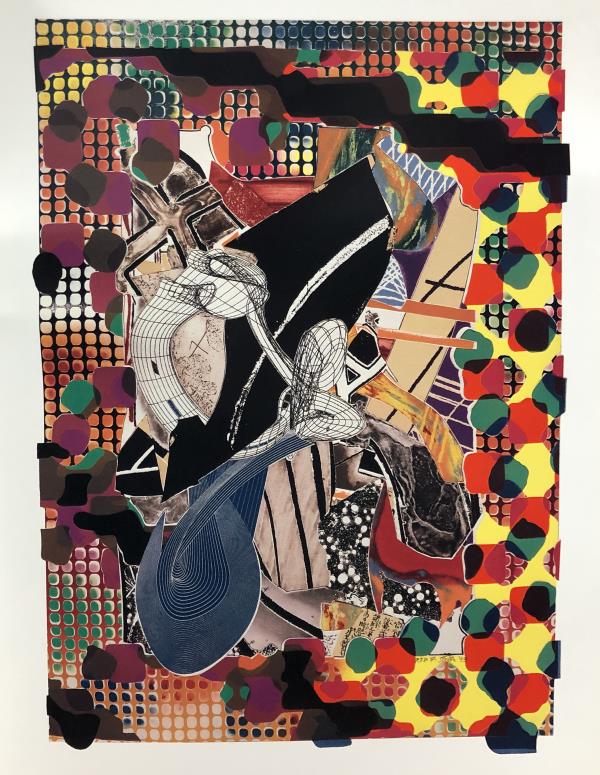 Frank Stella - Extracts: Artist: Frank Stella Title: Extracts Year: 1993 Dimensions: 11 1/2in. by 8 7/8in. Edition: From the rare limited edition Publisher: Tyler Graphics Ltd.