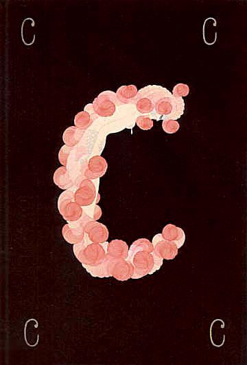 Erte - The Letter C: Artist: Erte Title: The Letter C Year: 1976 Dimensions: 25.5in. by 18.75in. Edition: From the rare limited edition Publisher: Atelier Gourdon Atelier Arcay Paris; American