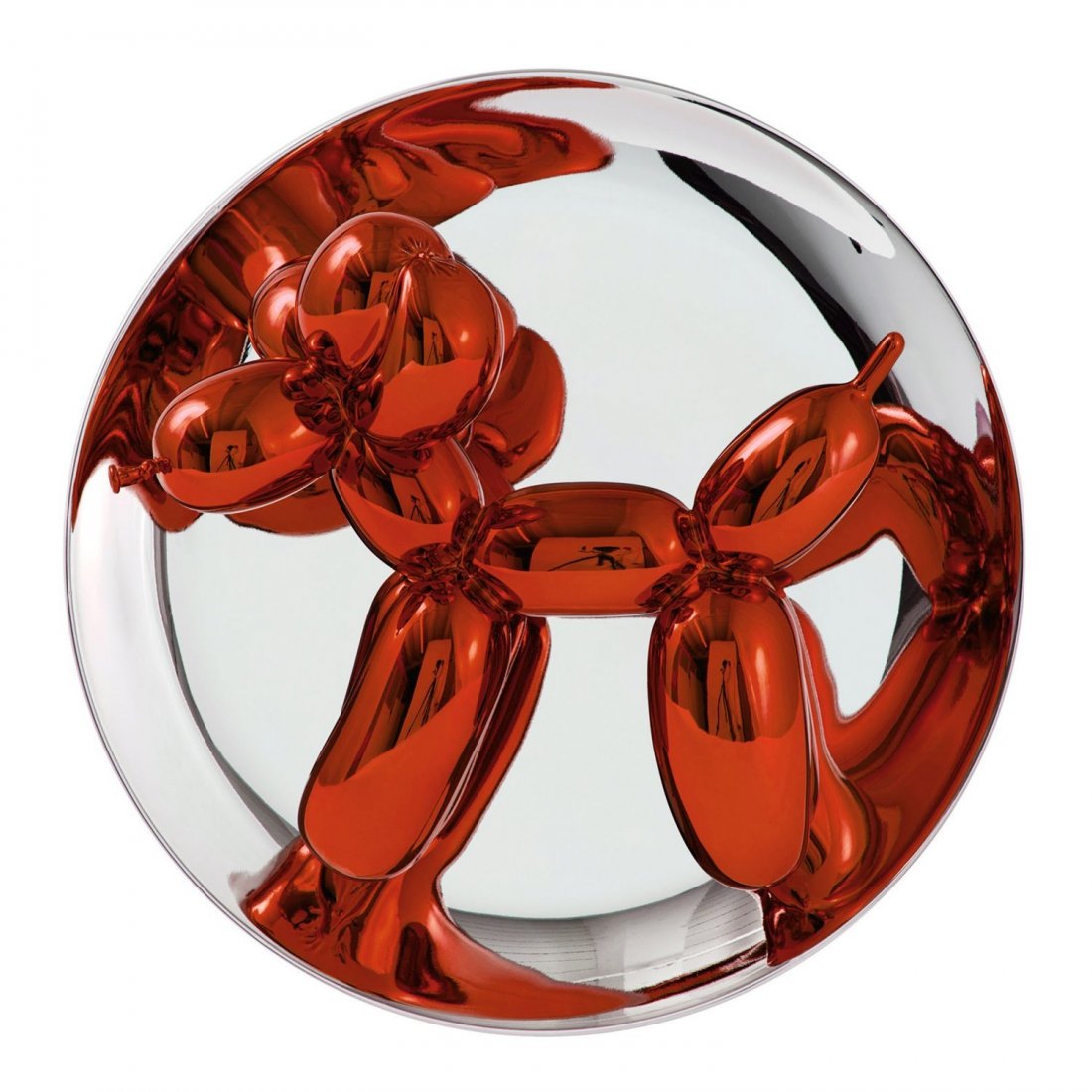 Jeff Koons - Balloon Dog (Orange): Artist: Jeff Koons Title: Balloon Dog (Orange) Year: 2015 Dimensions: 10.5in. by 10.5in. Edition: From the rare limited edition of 2300 Publisher: The Metropoli
