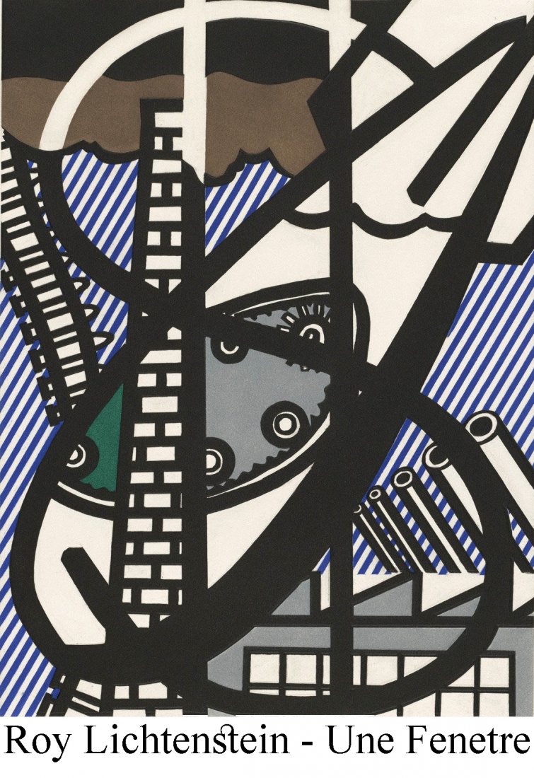 Roy Lichtenstein - Une Fenetre Ouverte sur Chicago