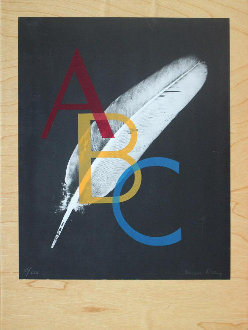 Man Ray - Untitled: Artist: Man Ray Title: Untitled Year: 1970 Dimensions: 12in. by 15.5in. Edition: 106 from the rare limited edition of 150 Publisher: Pierre Belfond Suite: Alph